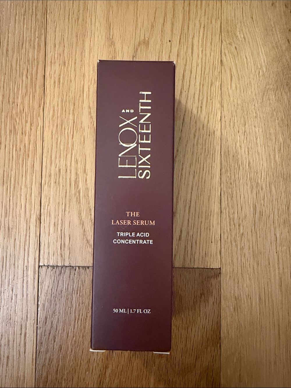 NEW Lenox and Sixteenth The Laser Serum Triple Acid Concentrate 50 ml